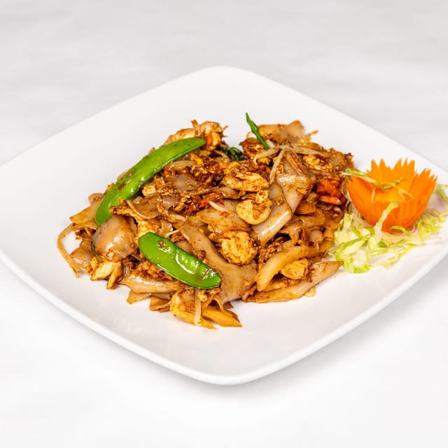 Spicy Drunken Noodles.