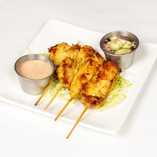 Grilled Chicken Satay.
